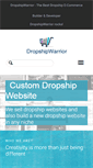 Mobile Screenshot of dropshipwarrior.com